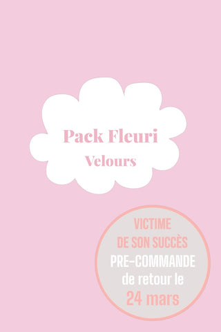 Le pack Fleuri Velours